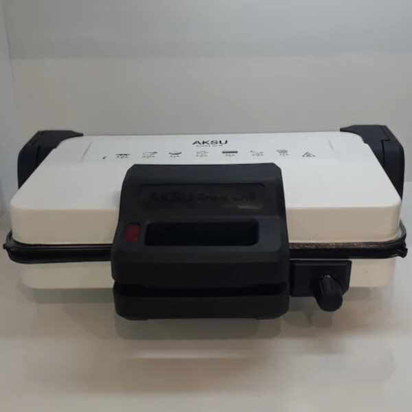 AKSU TOST MAKİNESİ GROSS GRİLL T-32 BEYAZ 6 DİLİM 1800W ÇIKARILABİLİR PLAKA