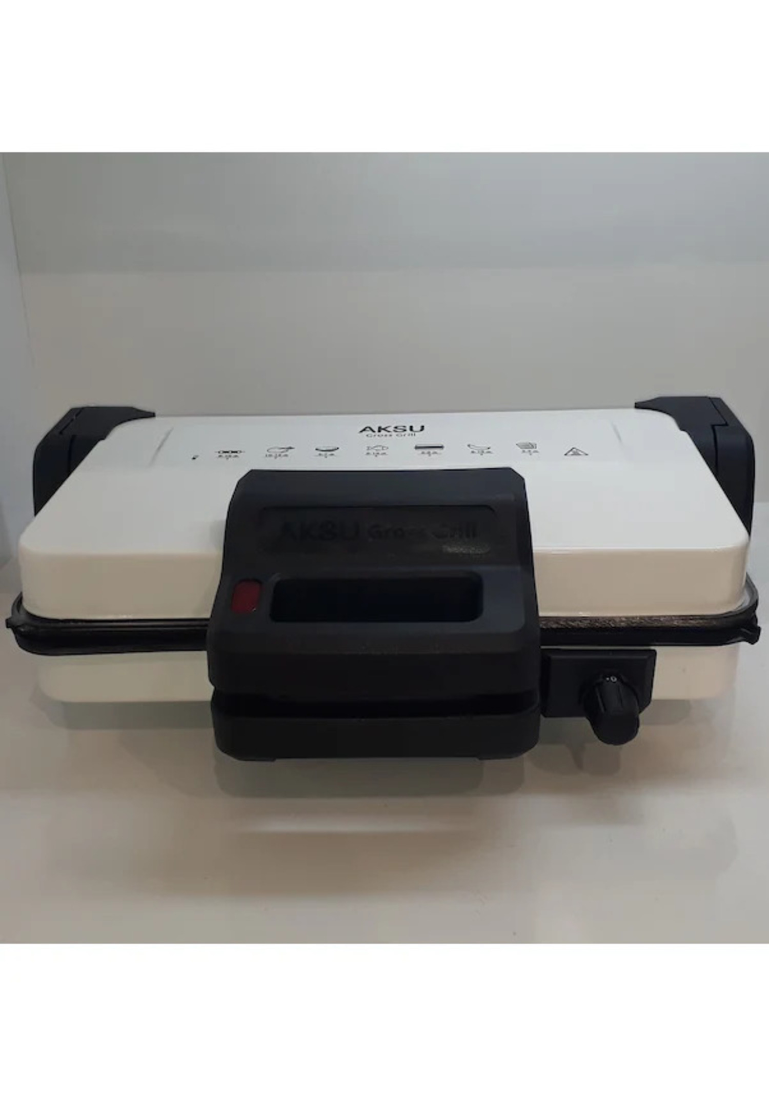 Aksu tost t32-2 AKSU TOST MAKİNESİ GROSS GRİLL T-32 BEYAZ 6 DİLİM 1800W ÇIKARILABİLİR PLAKA - Görsel 1