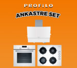 PROFİLO ANKASTRE SET BEYAZ İNCİ SERİSİ