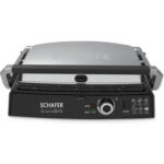 SCHAFER TOST MAKİNESİ GRANİT GRİLL-INOX