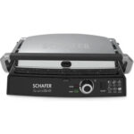 SCHAFER TOST MAKİNESİ GRANİT GRİLL-INOX - Görsel 3