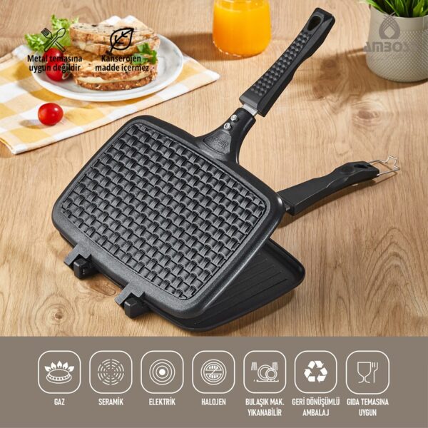 AMBOSS TOST OCAK ÜSTÜ KUV-0274