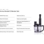 ARNİCA BLENDER SET GH21481 - Görsel 3