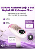 BRİGHT EPİLASYON LAZER BE-9088 IPL EPİLASYON CİHAZI 999.999 ATIM KABLOSUZ ŞARJLI