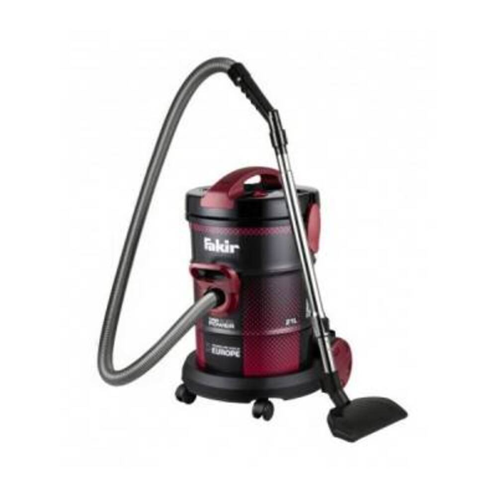 fakir-21lt-hali-supurgesi-kirmiz FAKİR SÜPÜRGE 21LT METAL KAZANLI MAROON SESSİZ - Görsel 1