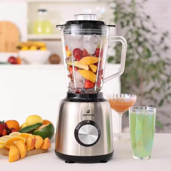 KARACA SÜRAHİ BLENDER KE-SB1002 İNOX BUZ KIRMA FONKSİYONLU 1000W