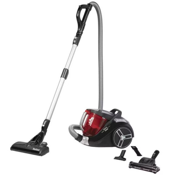 TEFAL TW4863TR ELEKTRİKLİ SÜPÜRGE PREMİUM TOZ TORBASIZ -KIRMIZI
