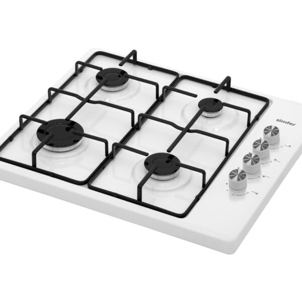 Simfer 3010-N Set Üstü Beyaz Emaye Ocak