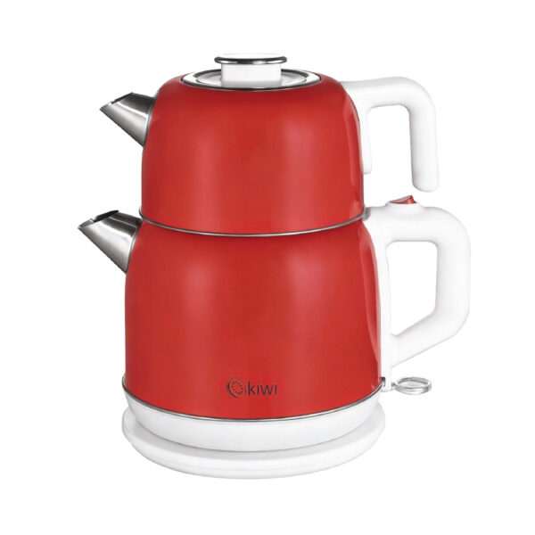 Kiwi KTM-2921 Retro Çay Makinesi Kırmızı